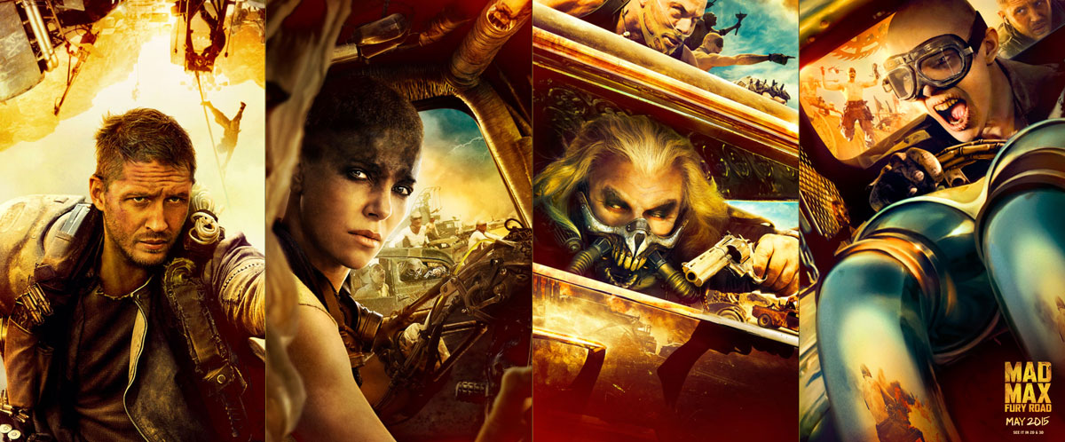 Mad Max Fury Road - Tom Hardy, Charlize Theron,